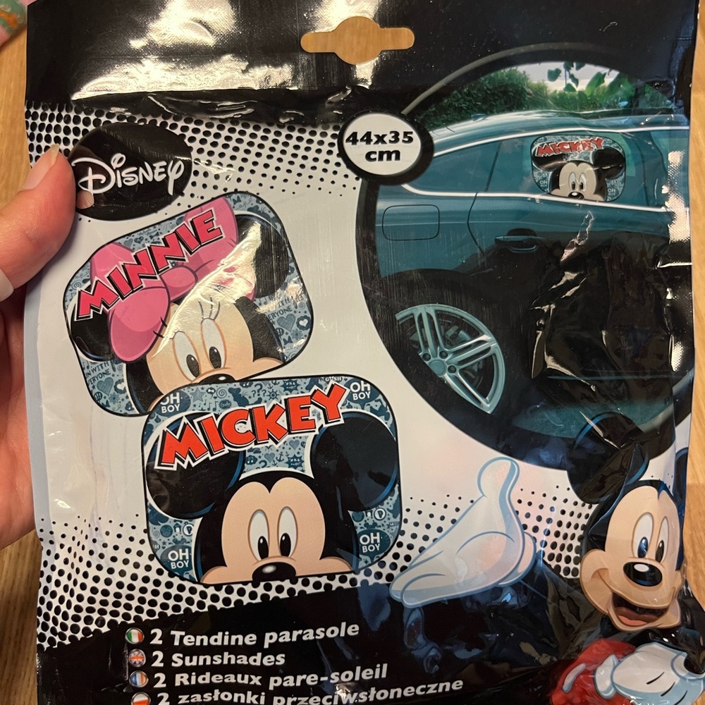 Disney Black and Red Car Accessories